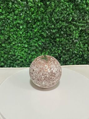 Speckled Brown Decorative Sphere